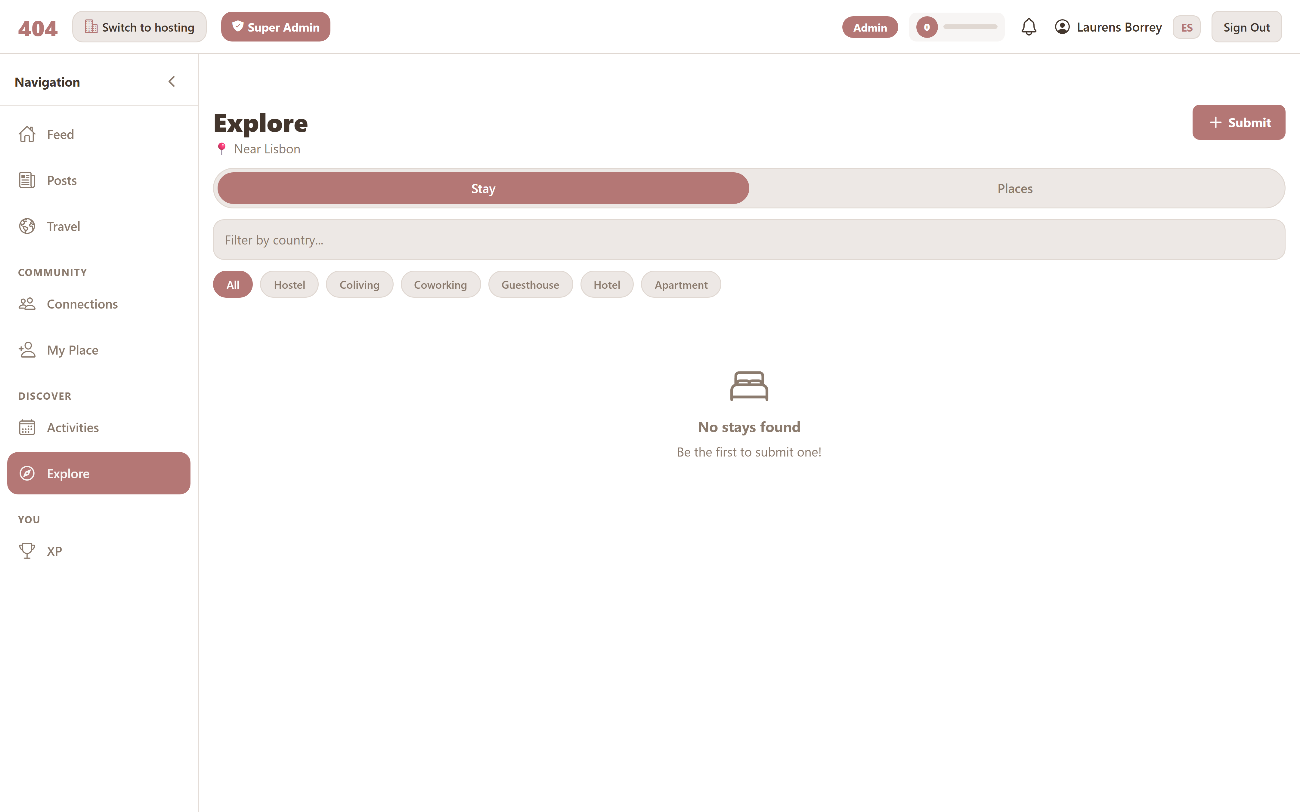 Explore and live map